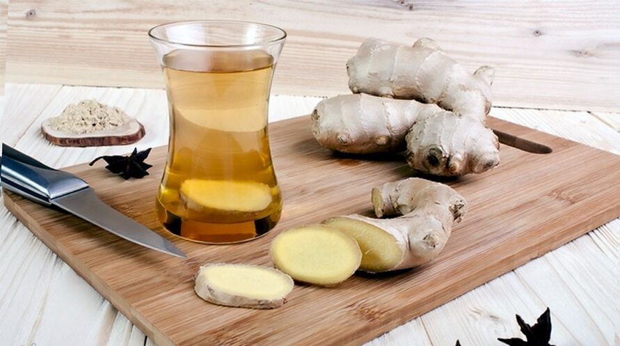 Tincture with ginger for cardiovascular diseases