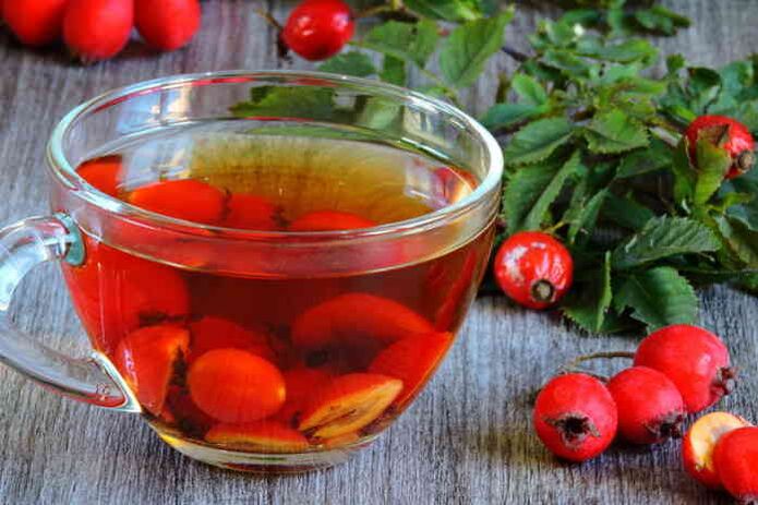Using a decoction based on wild rose and hawthorn has a positive effect on potency